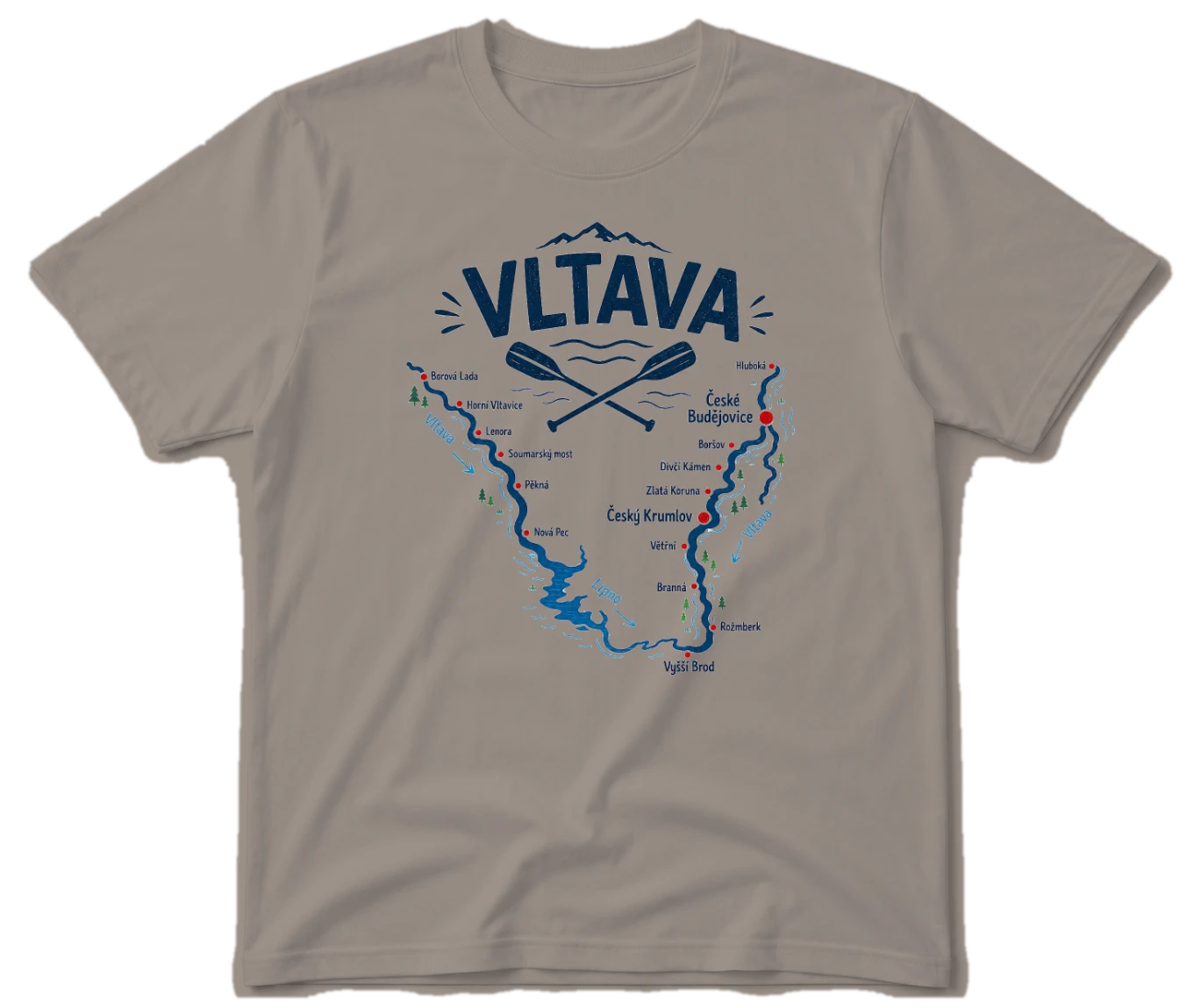 Vodácké tričko Vltava
