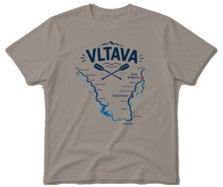 Vodácké tričko Vltava