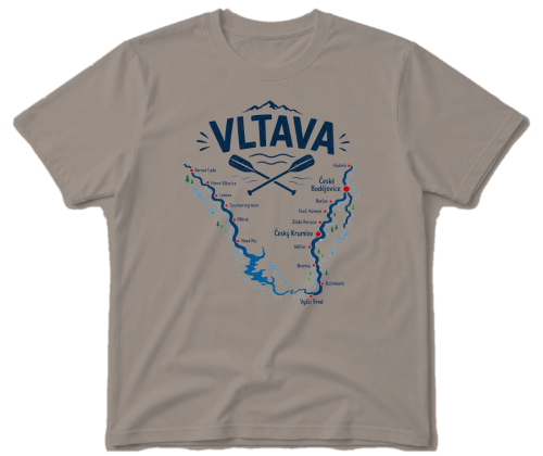 Vodácké tričko Vltava
