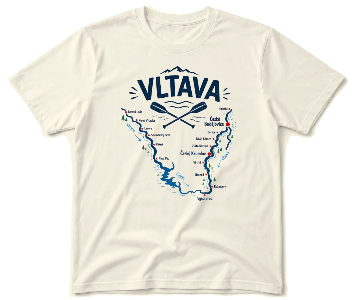 Vodácké tričko Vltava