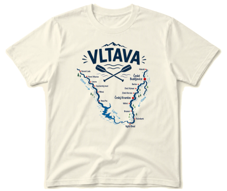 Vodácké tričko Vltava