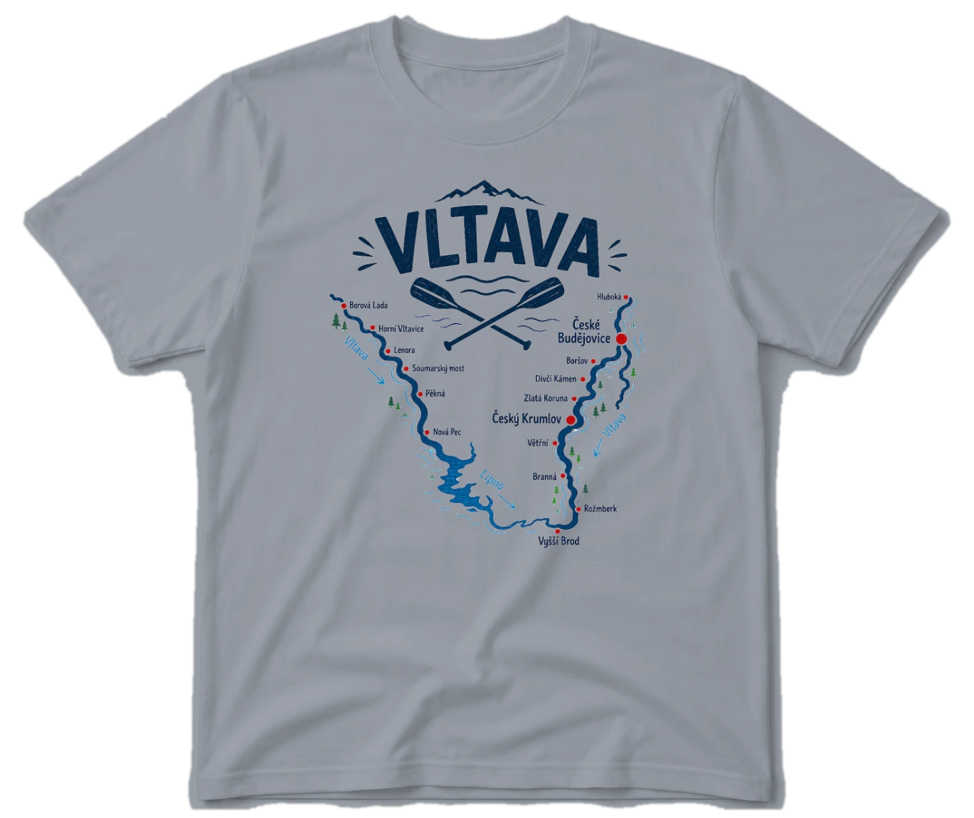Vodácké tričko Vltava