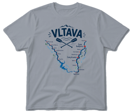 Vodácké tričko Vltava