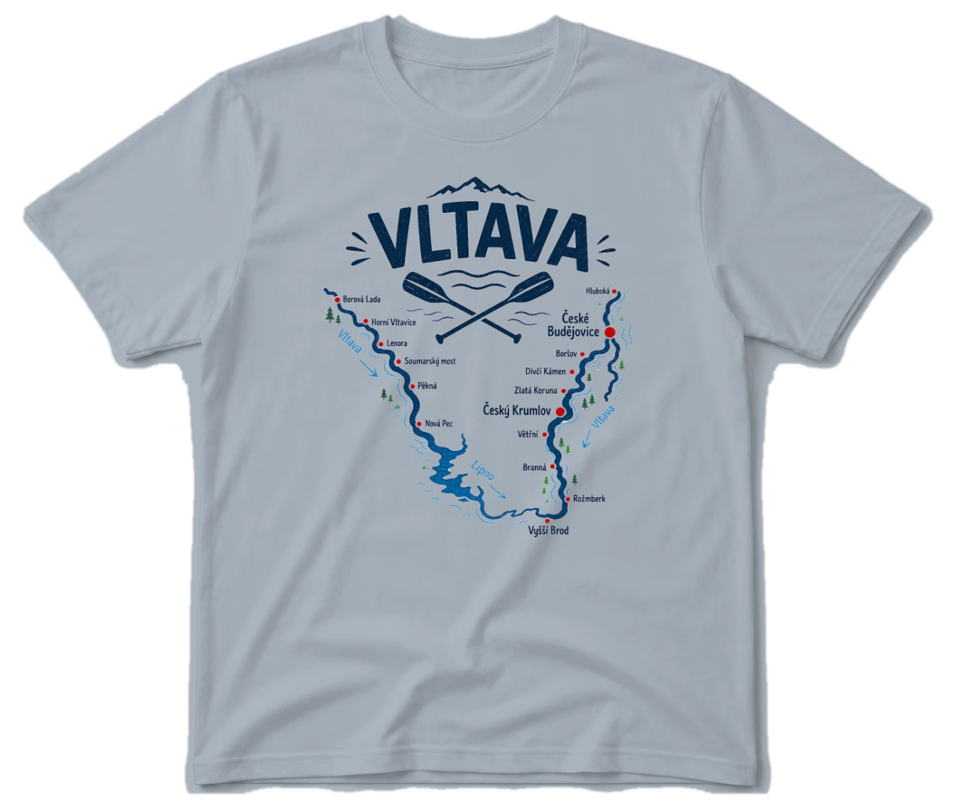 Vodácké tričko Vltava