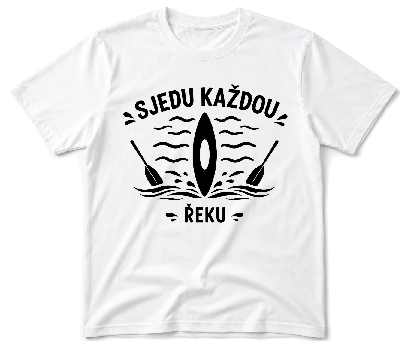 Vodácké tričko - Sjedu každou řeku
