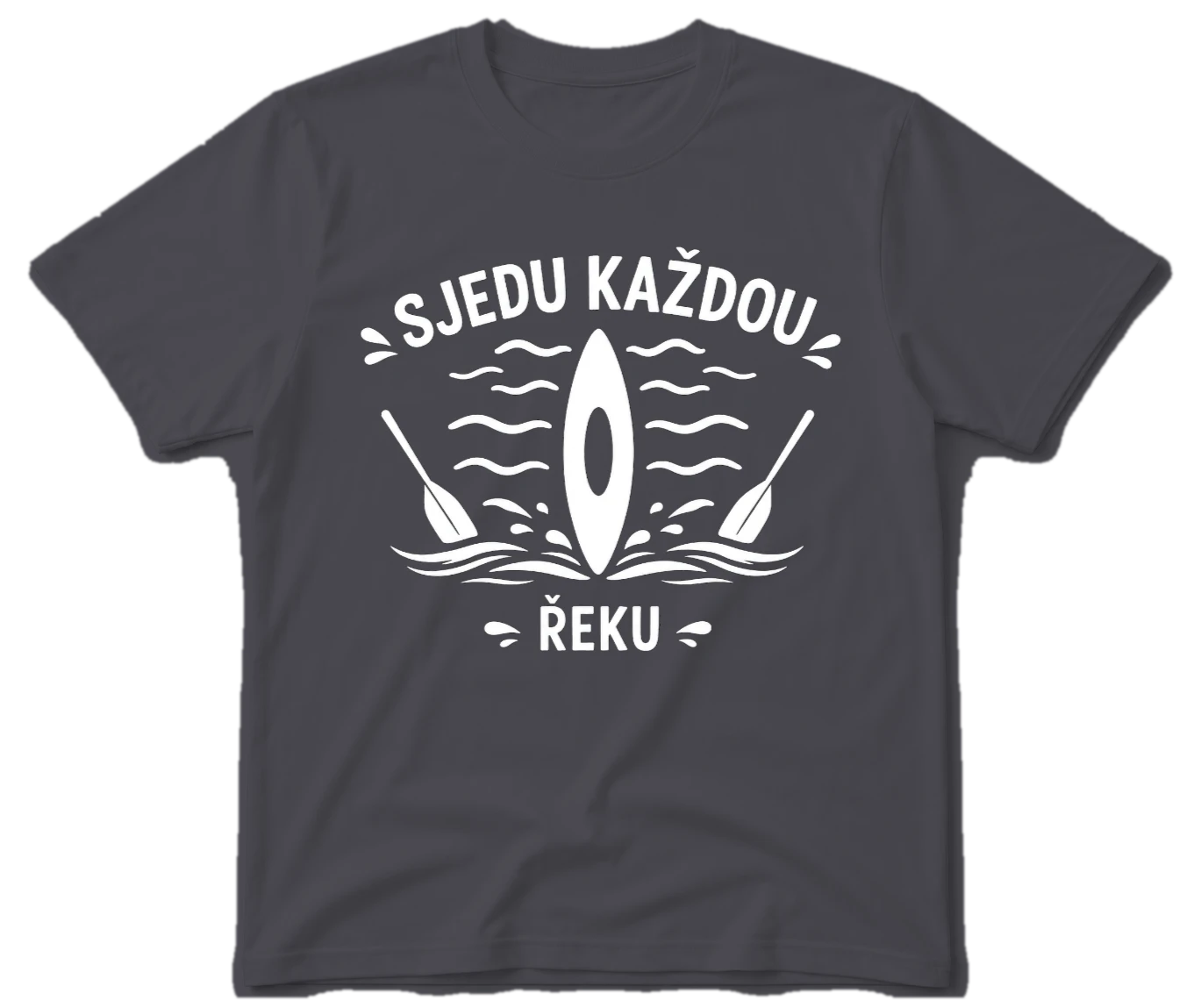 Vodácké tričko - Sjedu každou řeku