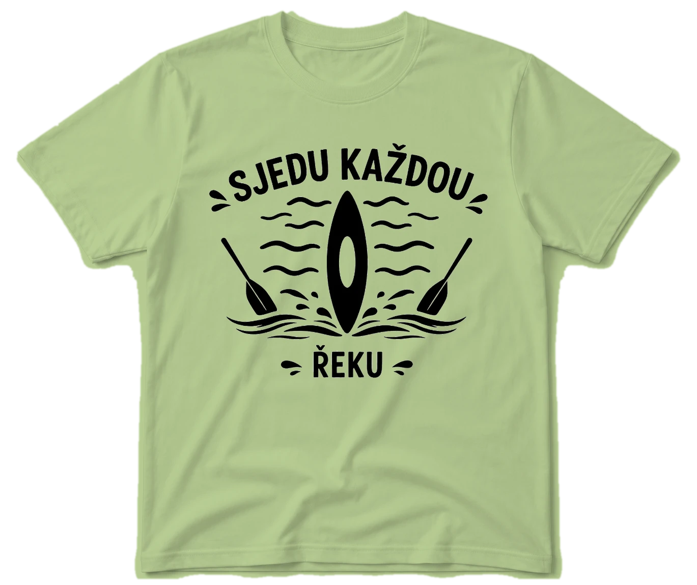Vodácké tričko - Sjedu každou řeku