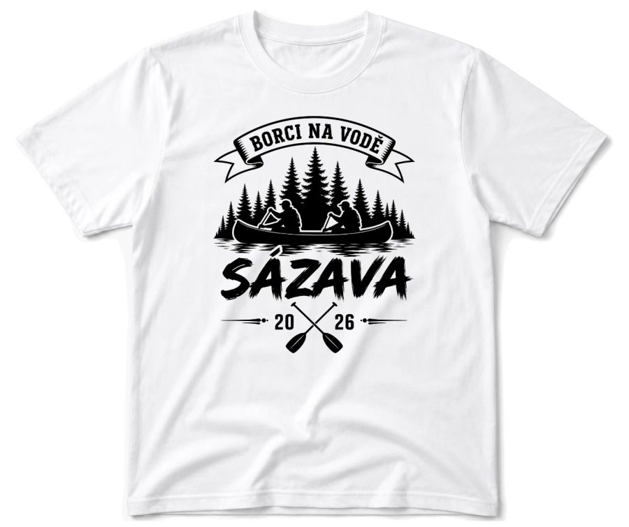 Vodácké tričko Loď Sázava