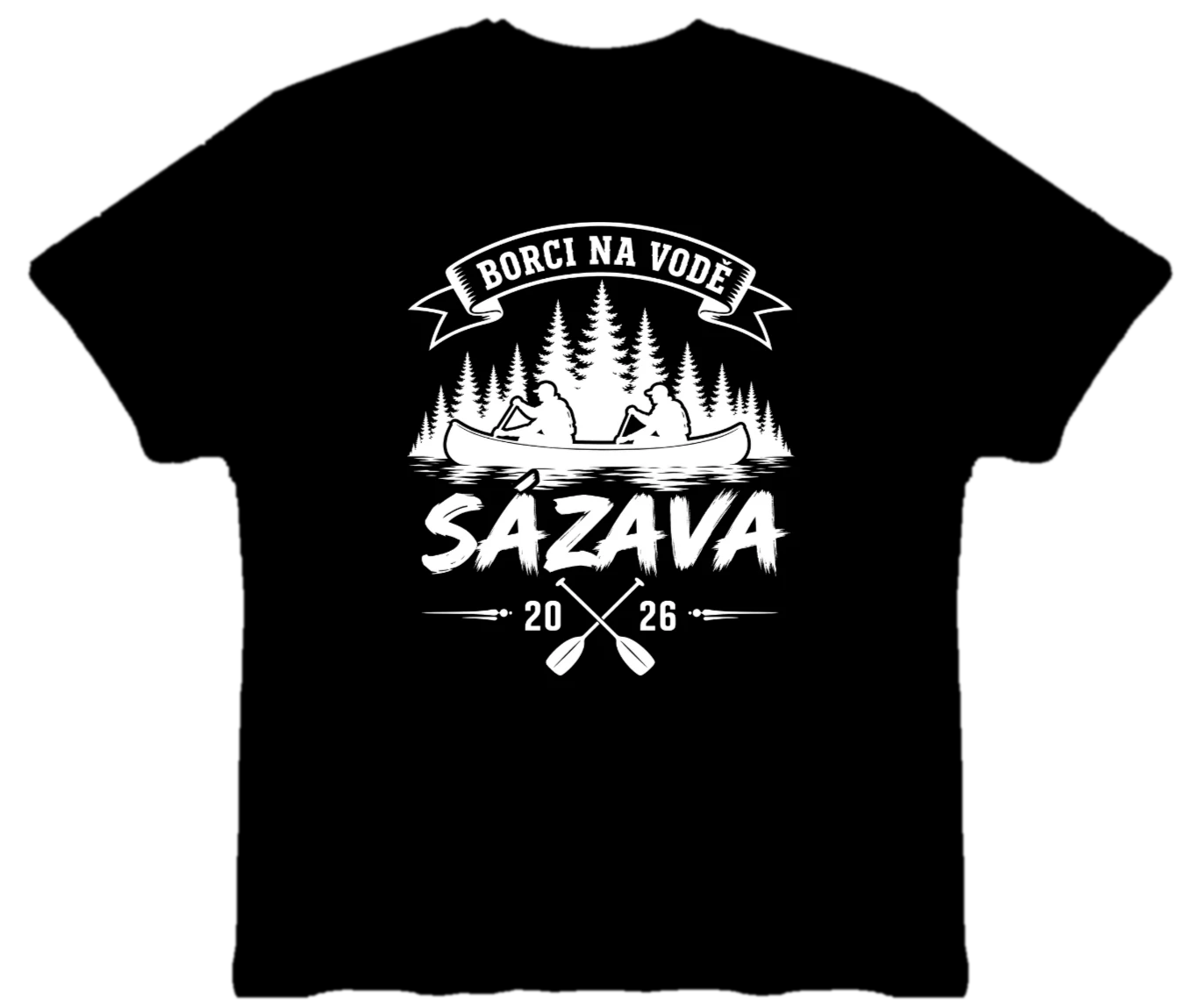 Vodácké tričko Loď Sázava