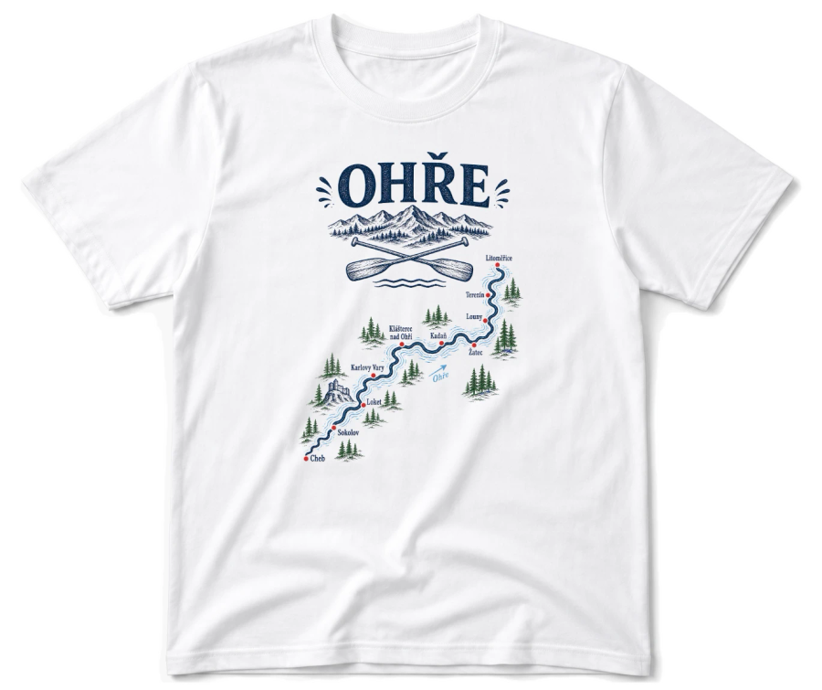 Vodácké tričko Ohře