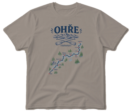 Vodácké tričko Ohře
