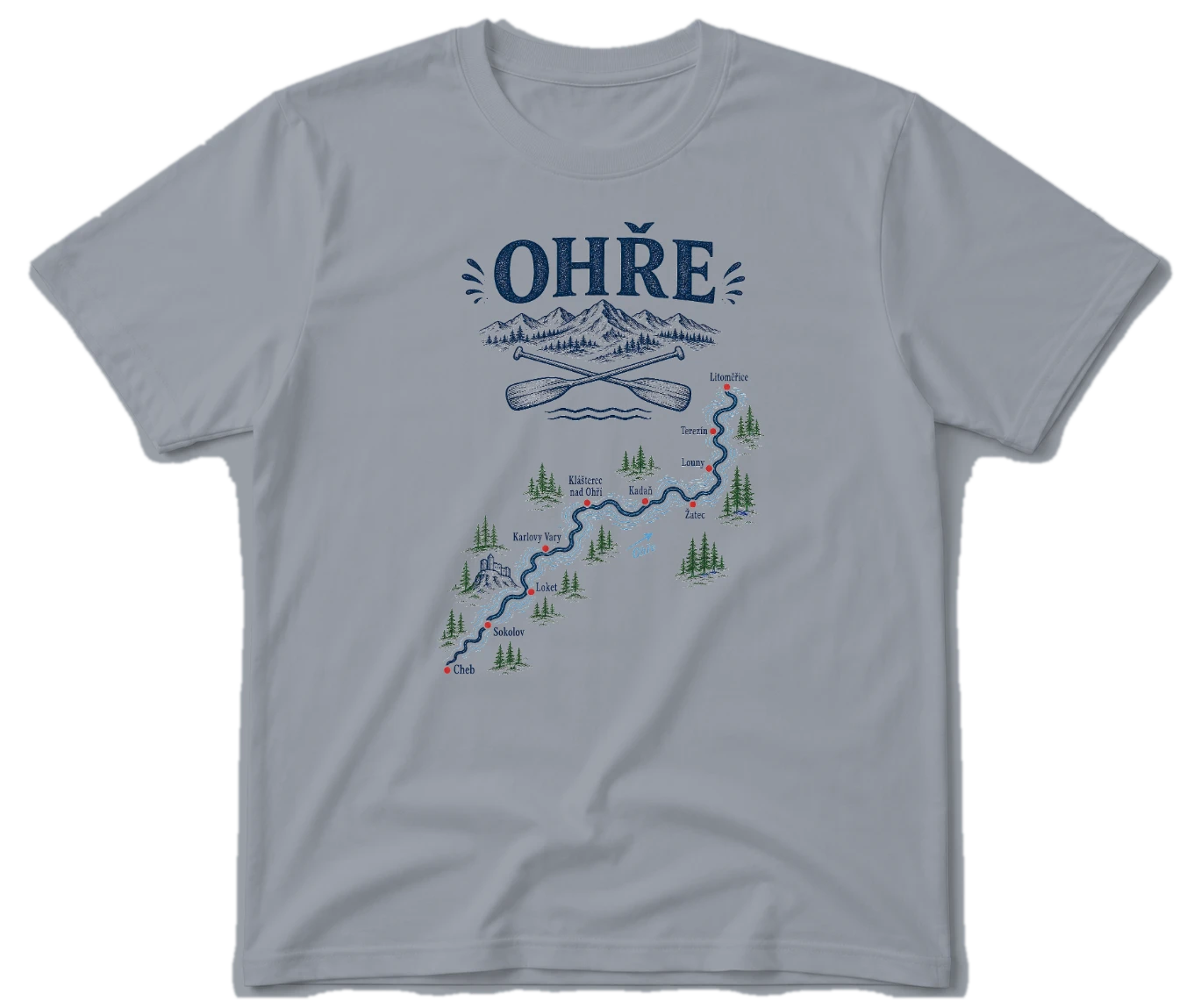 Vodácké tričko Ohře
