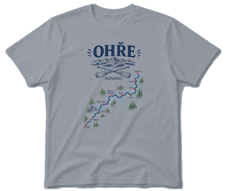 Vodácké tričko Ohře