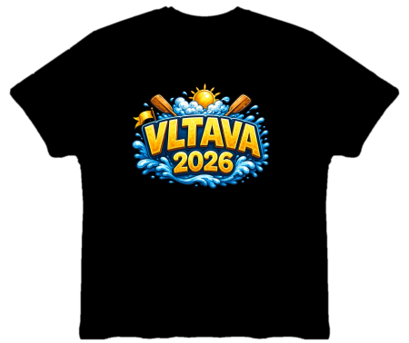 Vodácké tričko - Vltava 2026