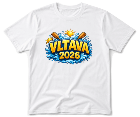 Vodácké tričko - Vltava 2026