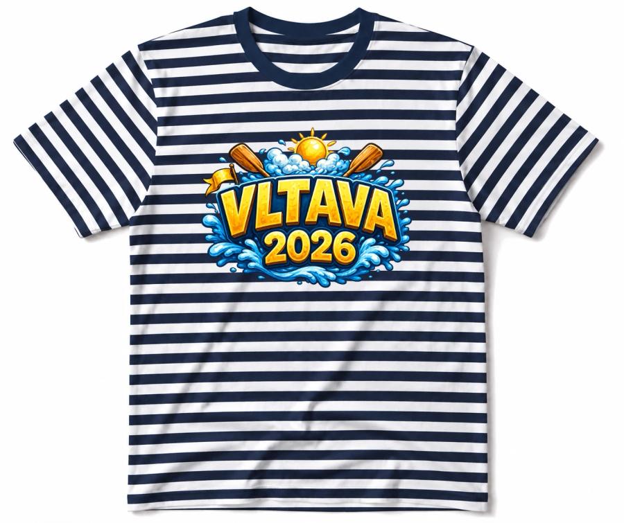Vodácké tričko - Vltava 2026