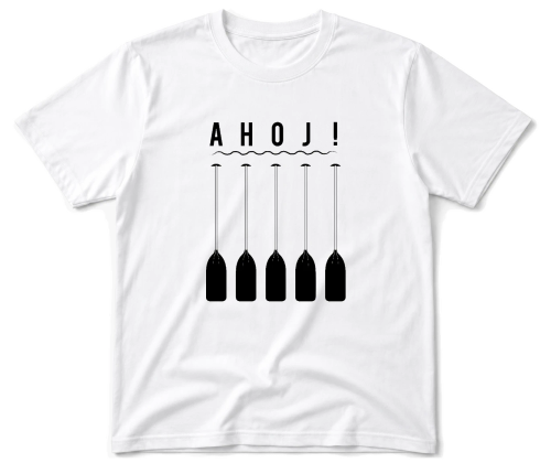 Vodácké tričko - Ahoj pádla