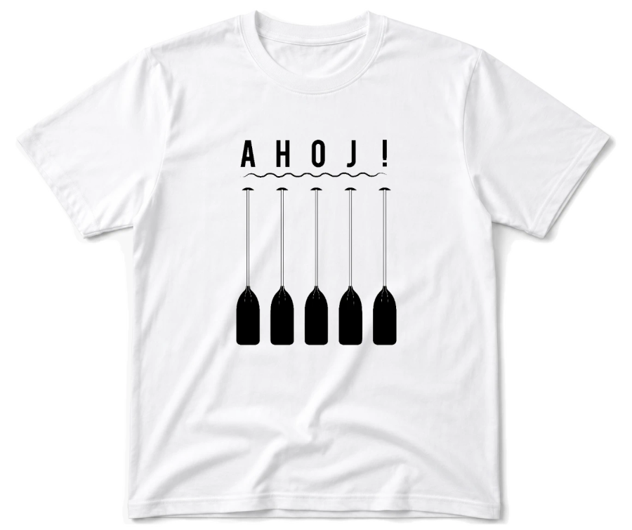 Vodácké tričko - Ahoj pádla