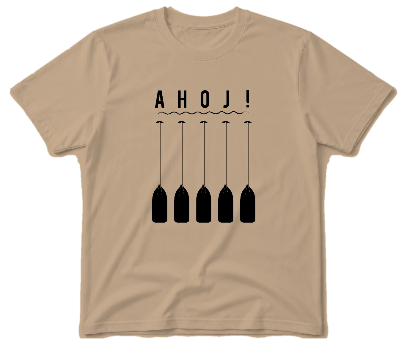 Vodácké tričko - Ahoj pádla