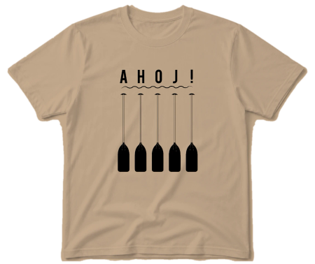 Vodácké tričko - Ahoj pádla