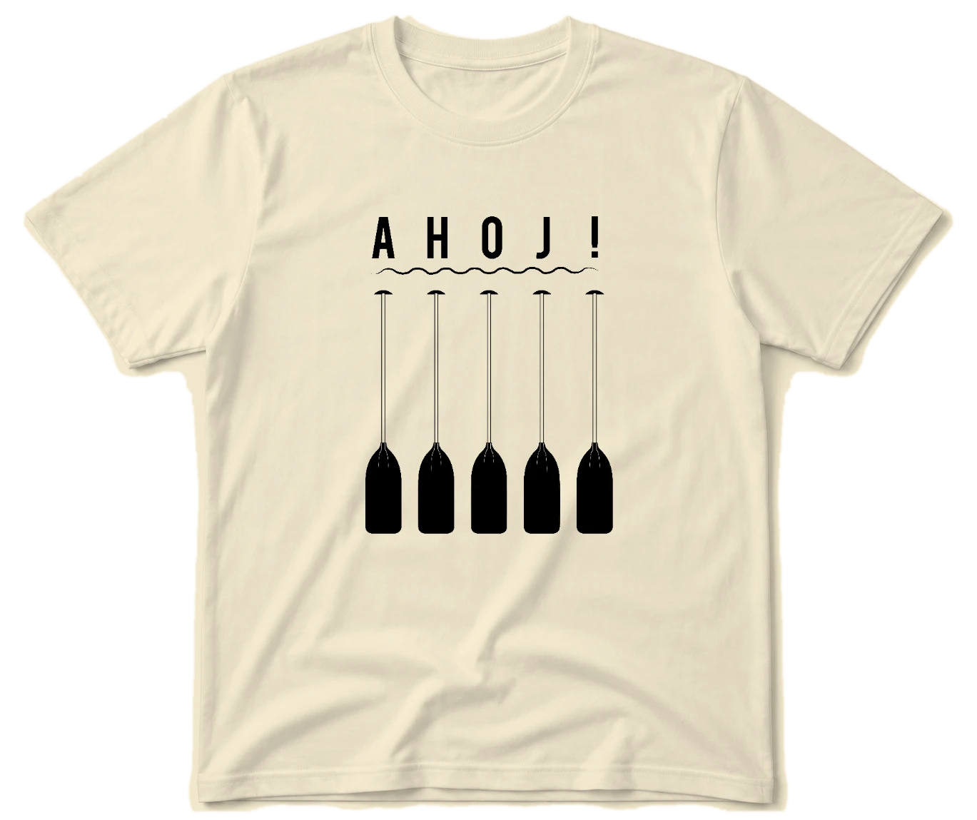 Vodácké tričko - Ahoj pádla