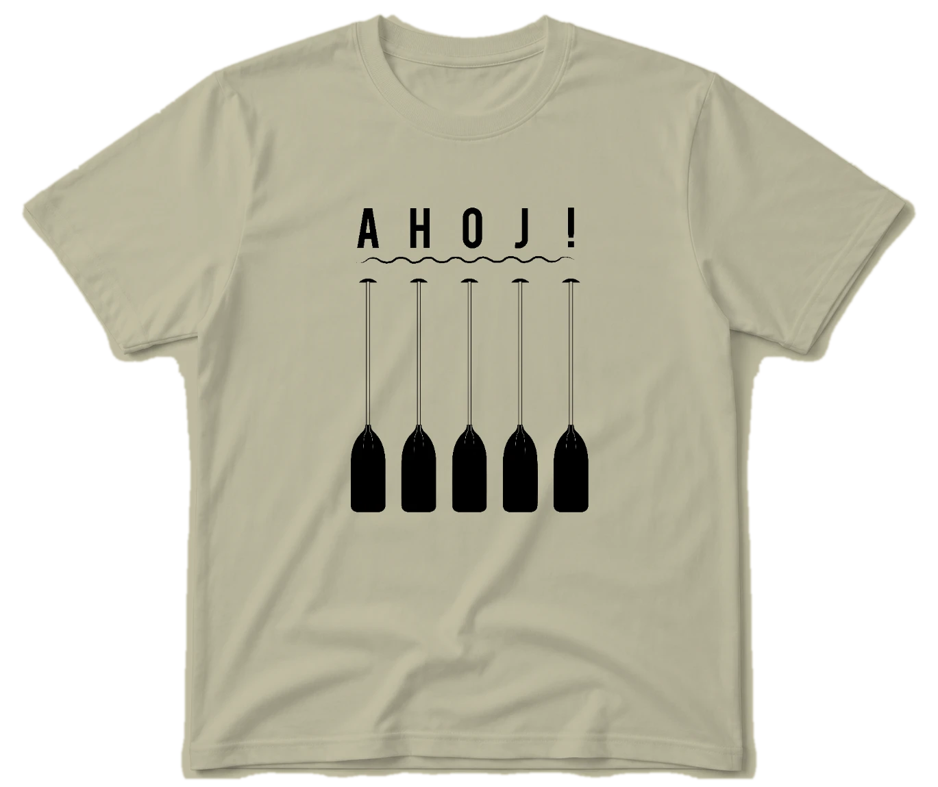 Vodácké tričko - Ahoj pádla