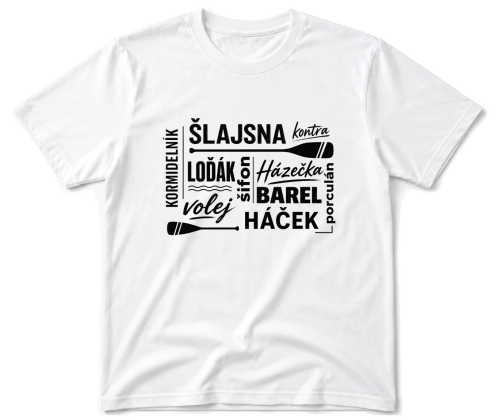 Vodácké tričko - Vodácká hantýrka
