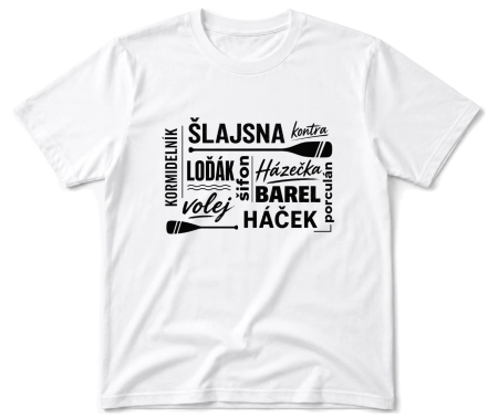 Vodácké tričko - Vodácká hantýrka