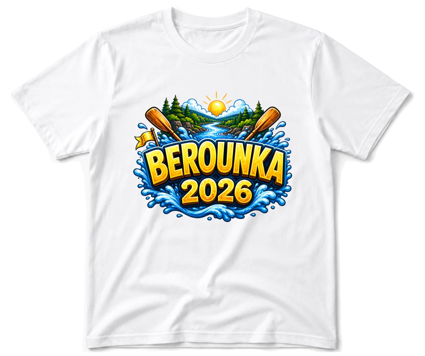 Vodácké tričko - Berounka 2026