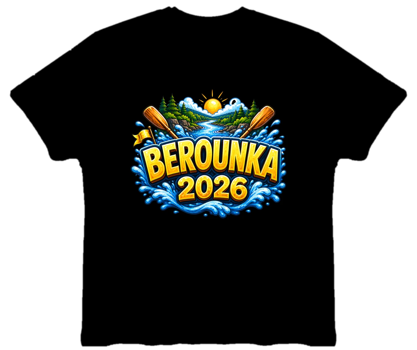 Vodácké tričko - Berounka 2026