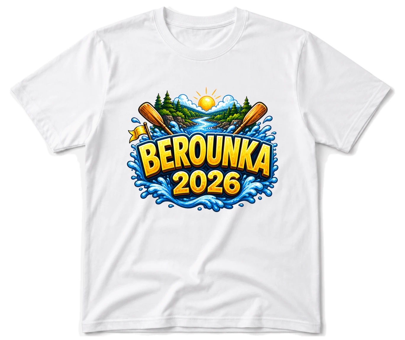Vodácké tričko - Berounka 2026