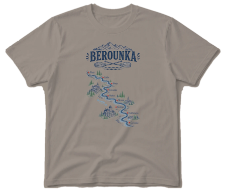 Vodácké tričko Berounka
