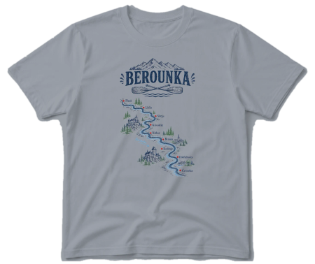 Vodácké tričko Berounka