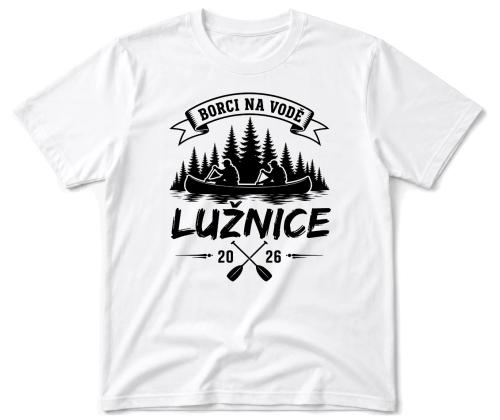 Vodácké tričko Loď Lužnice