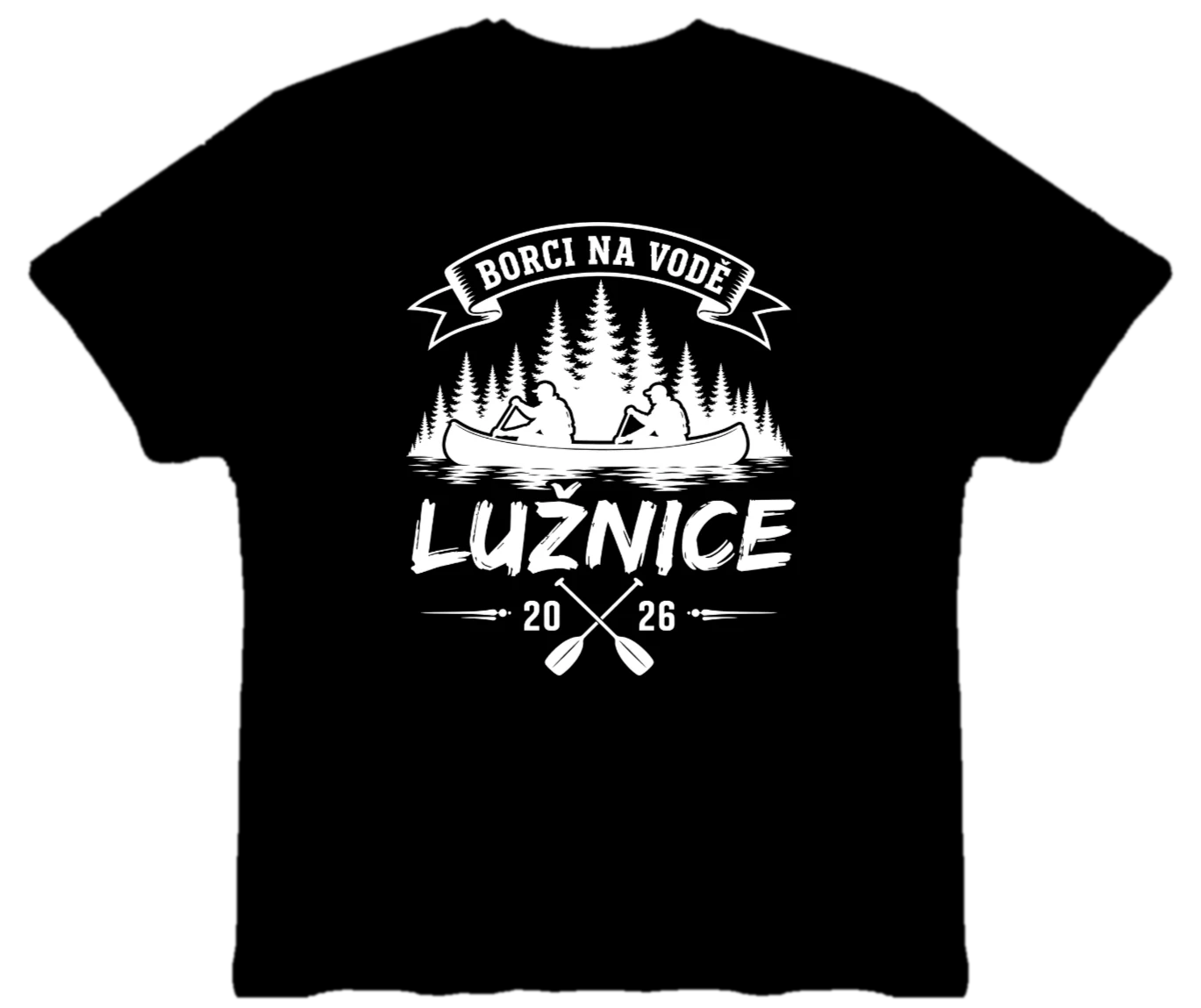 Vodácké tričko Loď Lužnice