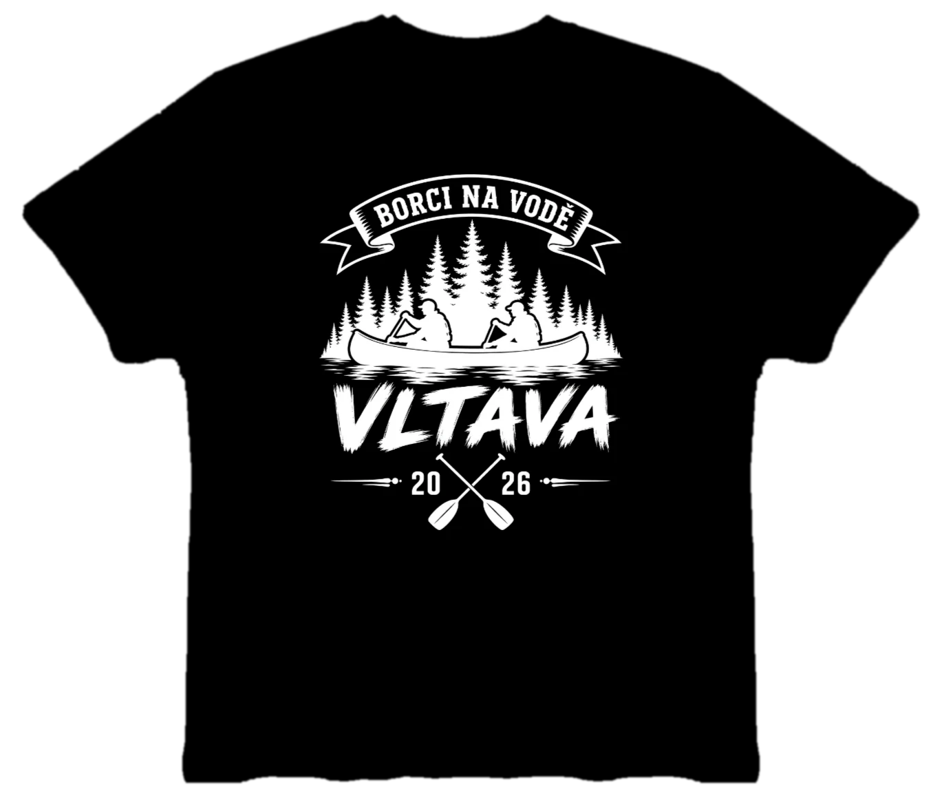 Vodácké tričko Loď Vltava