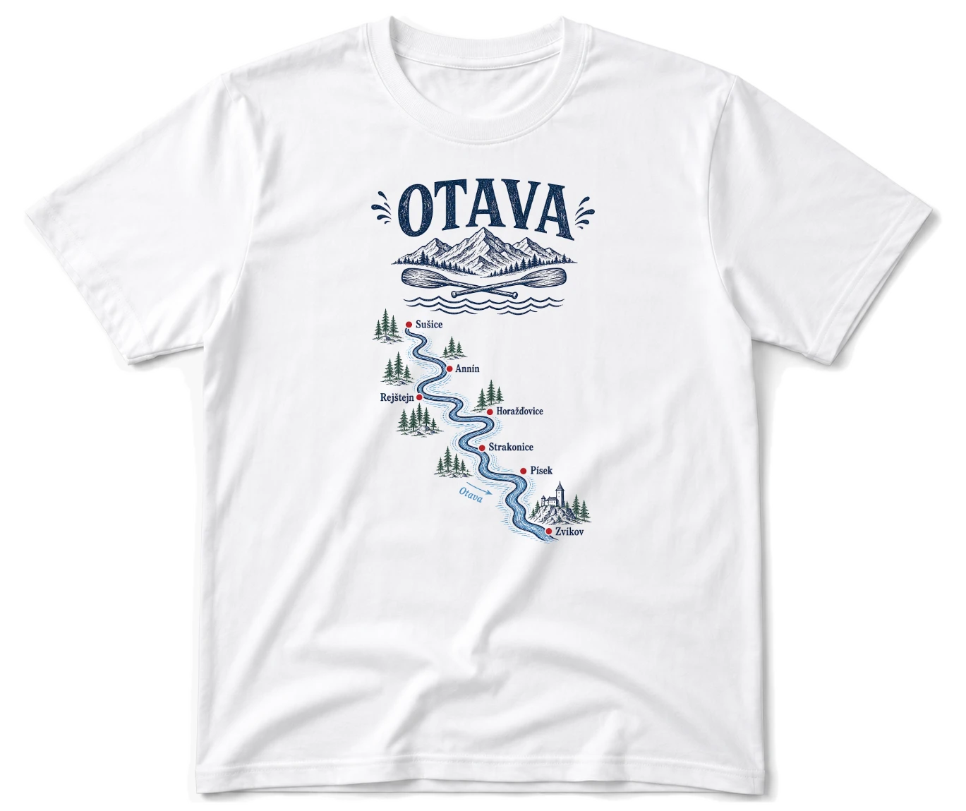 Vodácké tričko Otava