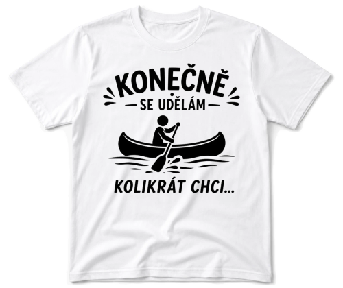 Vodácké tričko - Konečně se udělám