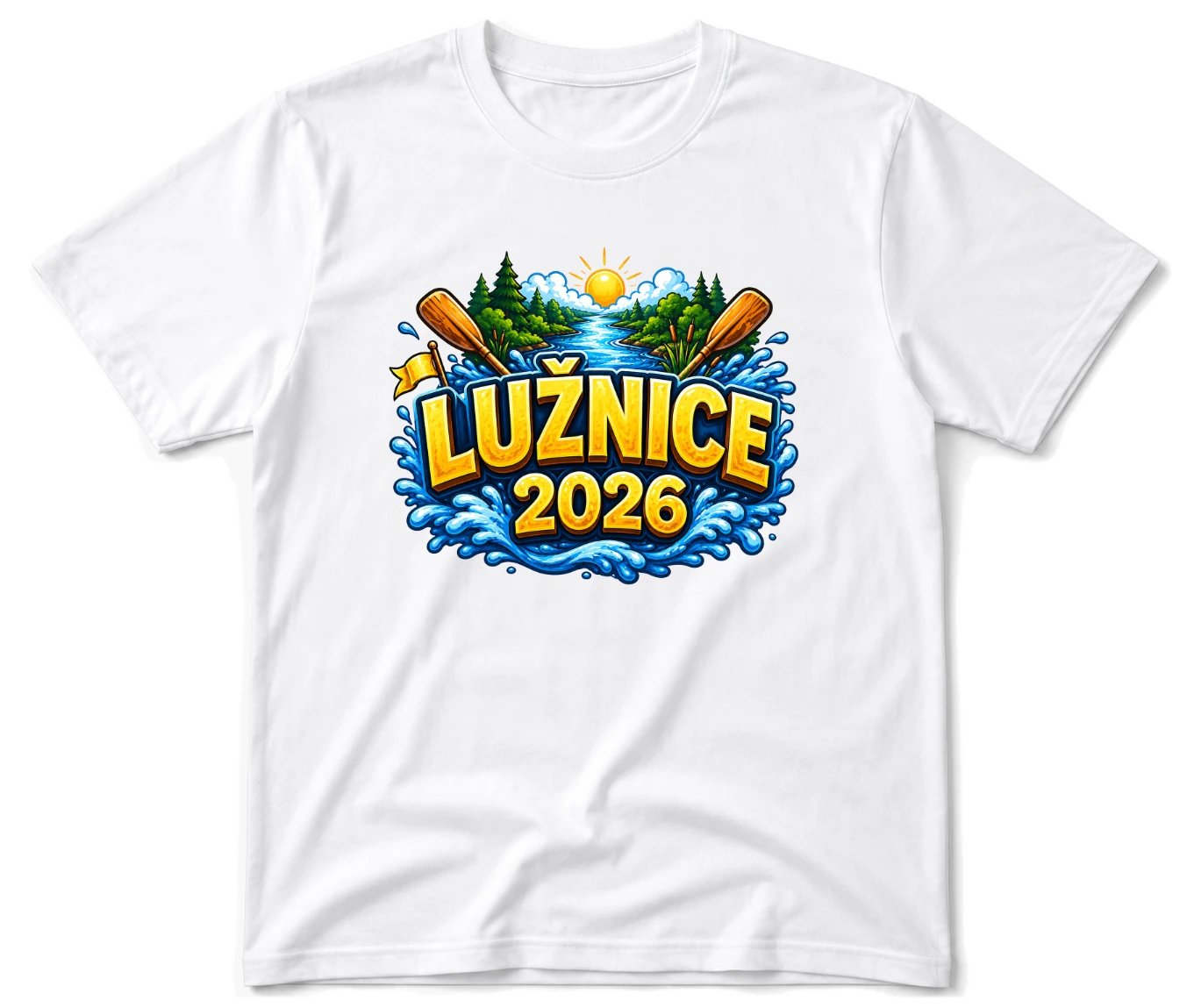 Vodácké tričko - Lužnice 2026