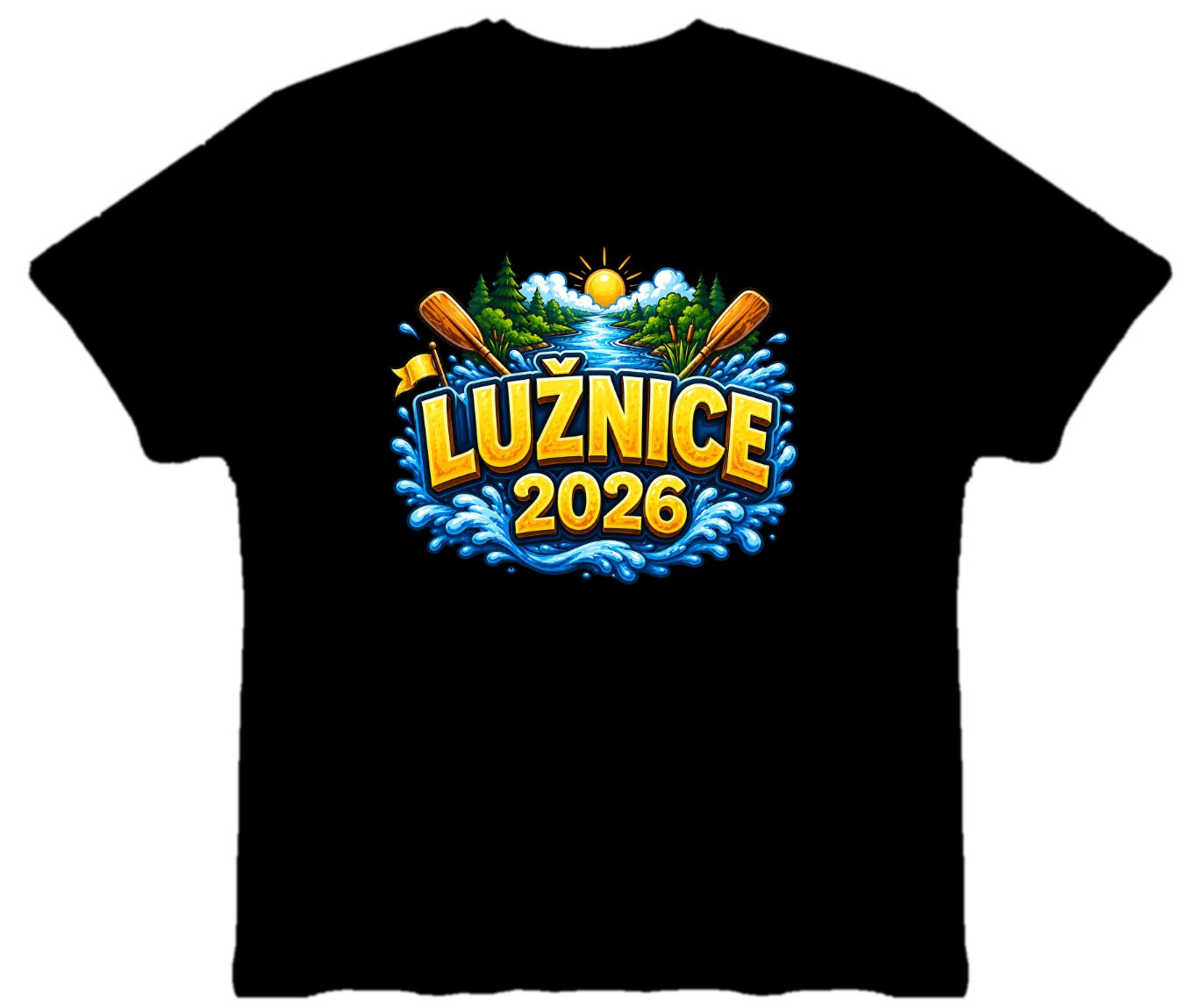 Vodácké tričko - Lužnice 2026
