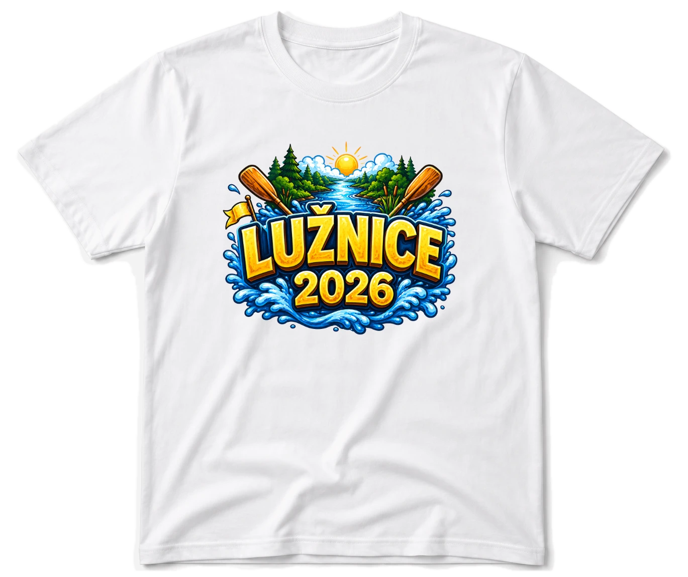 Vodácké tričko - Lužnice 2026