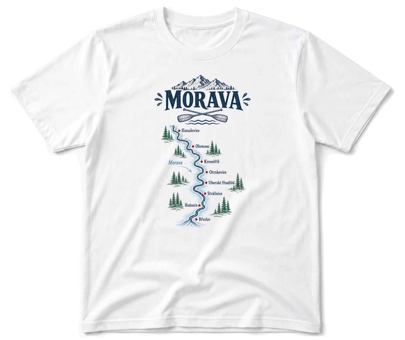 Vodácké tričko Morava