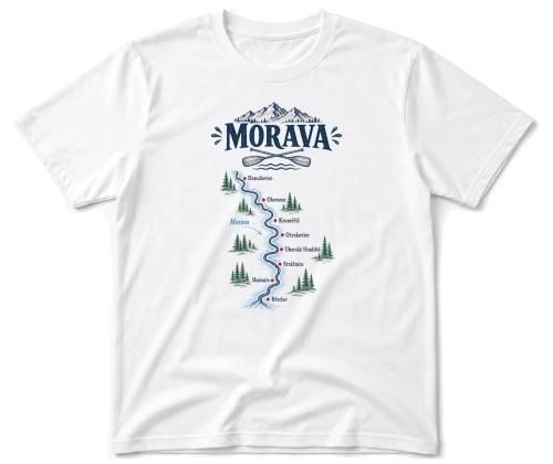 Vodácké tričko Morava