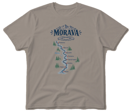 Vodácké tričko Morava