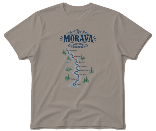 Vodácké tričko Morava