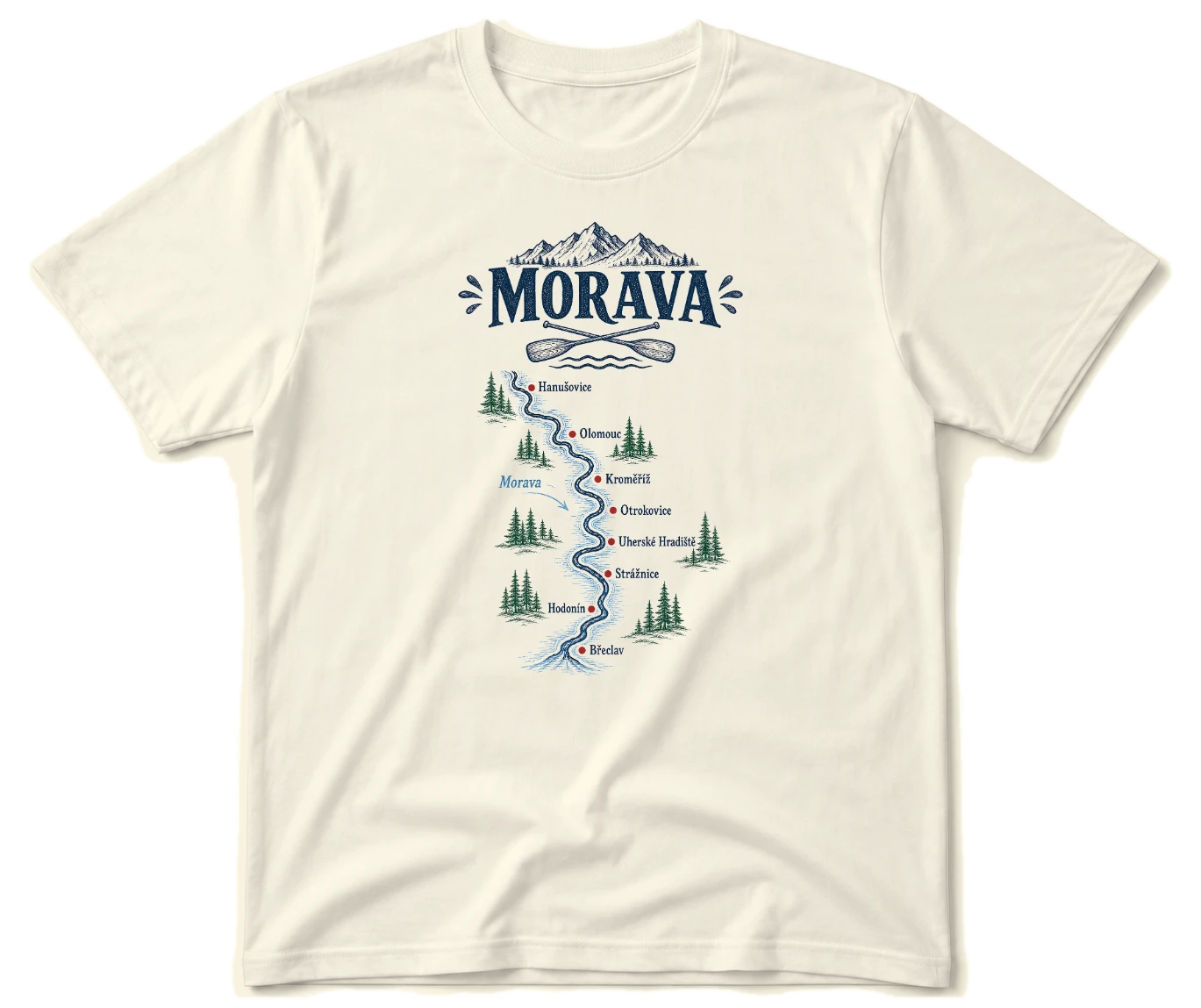 Vodácké tričko Morava