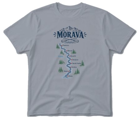 Vodácké tričko Morava