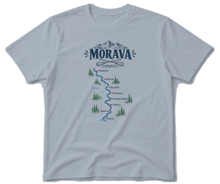 Vodácké tričko Morava