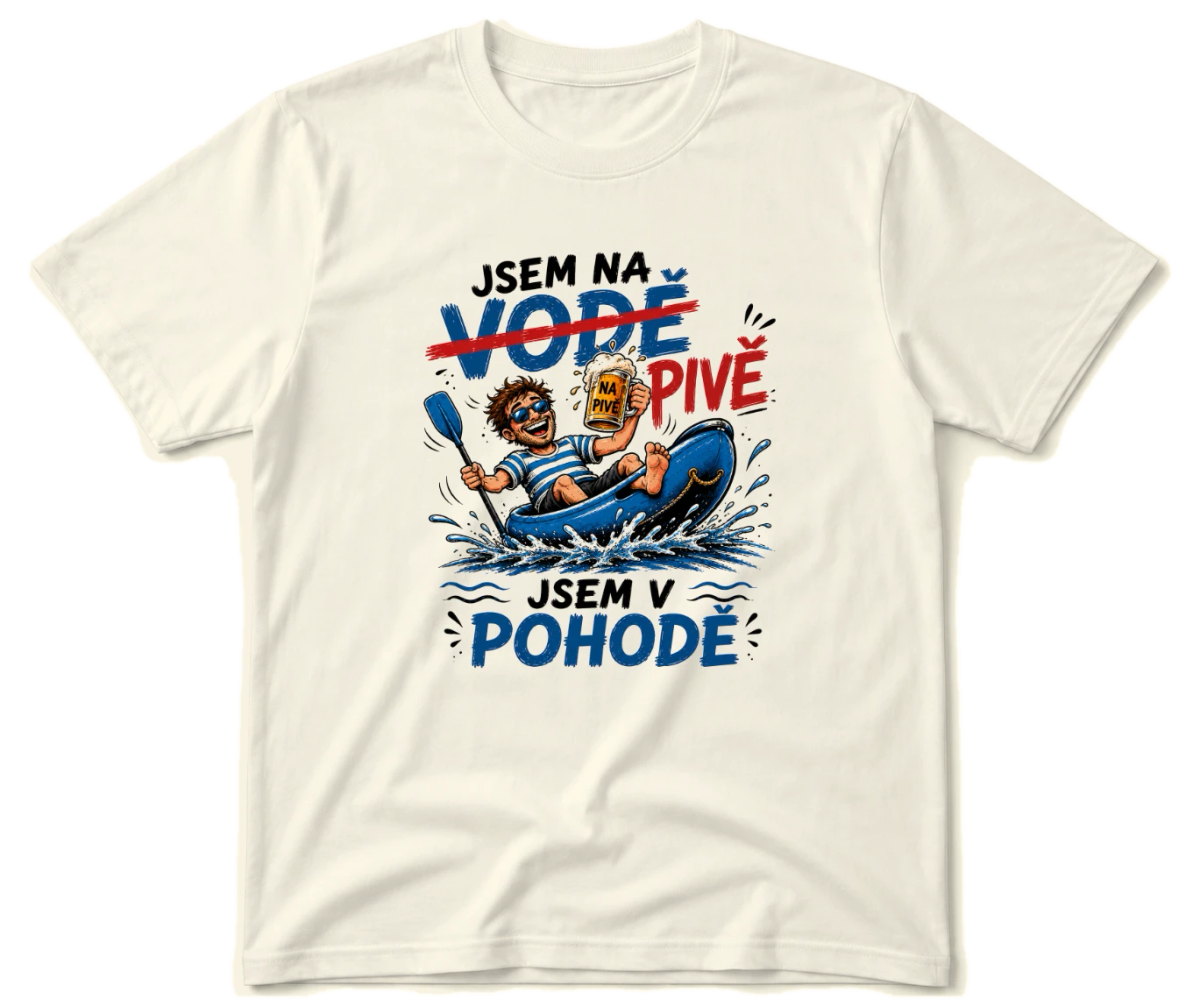 Pořádné tričko, ne průhledná onuce